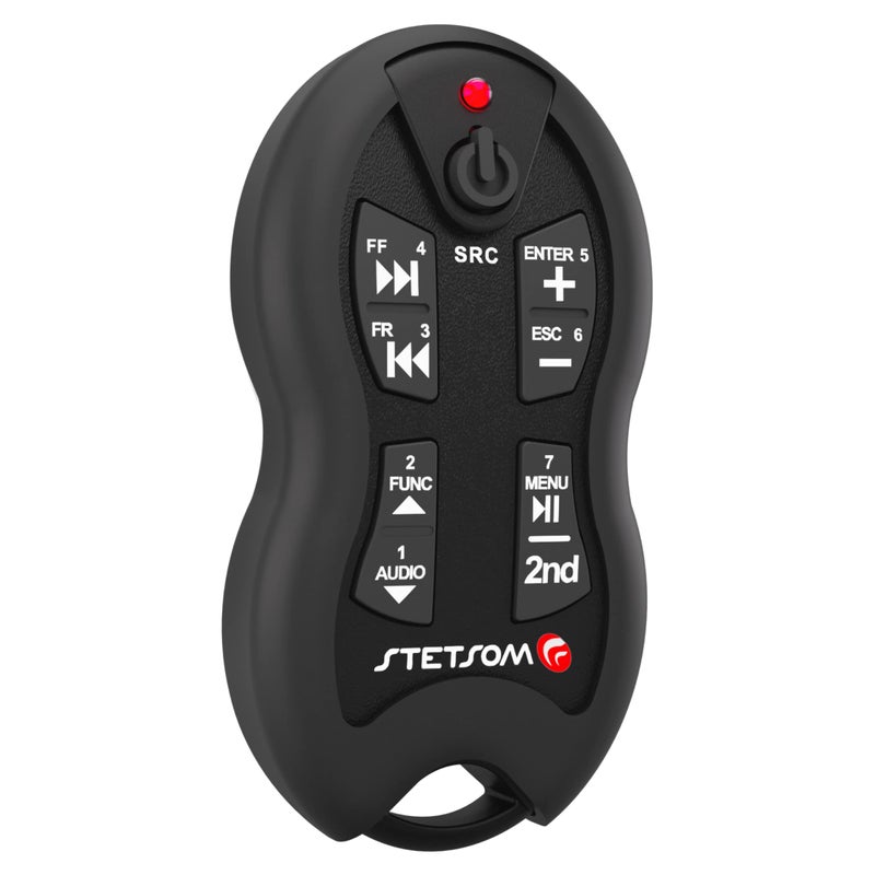 Stetsom SX2 - Universal Remote Control, Infrared, Long Range (1640 ft), 16 Functions, Learning Mode, Compatible with Car Audio Head Units, Home Devices and Video Equipment - Image 4